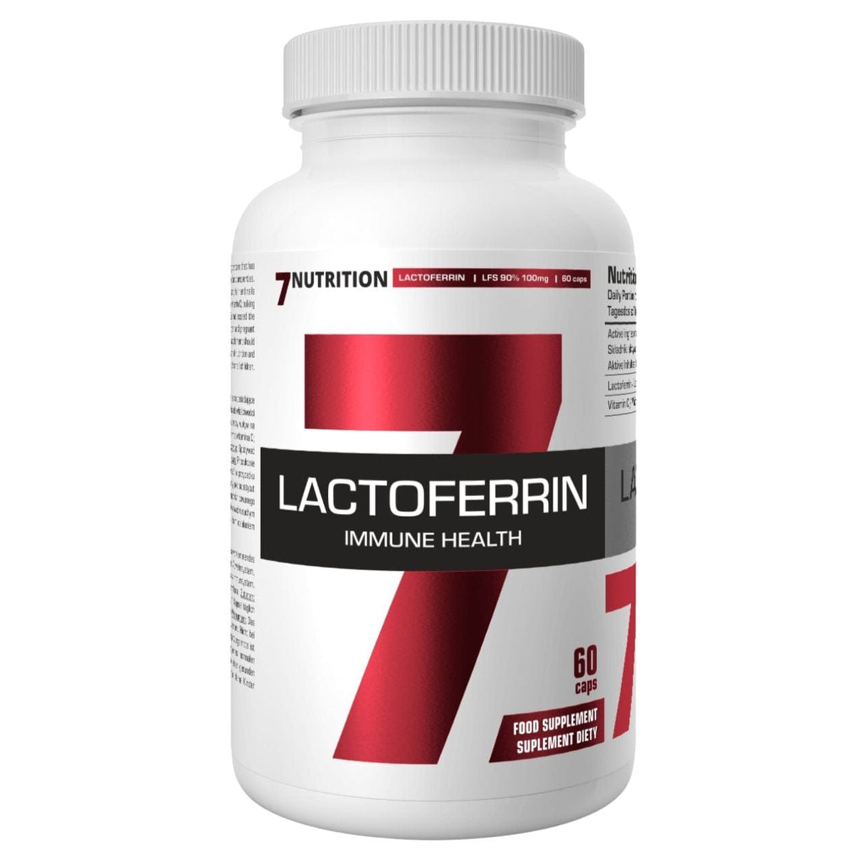 7Nutrition Lactoferrin 100 mg - 60 Capsules