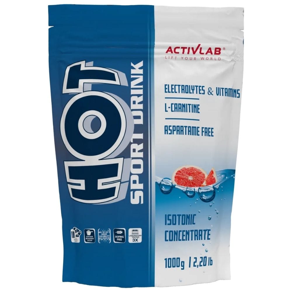 Activlab Hot Sport Drink, Grapefruit - 1000 g