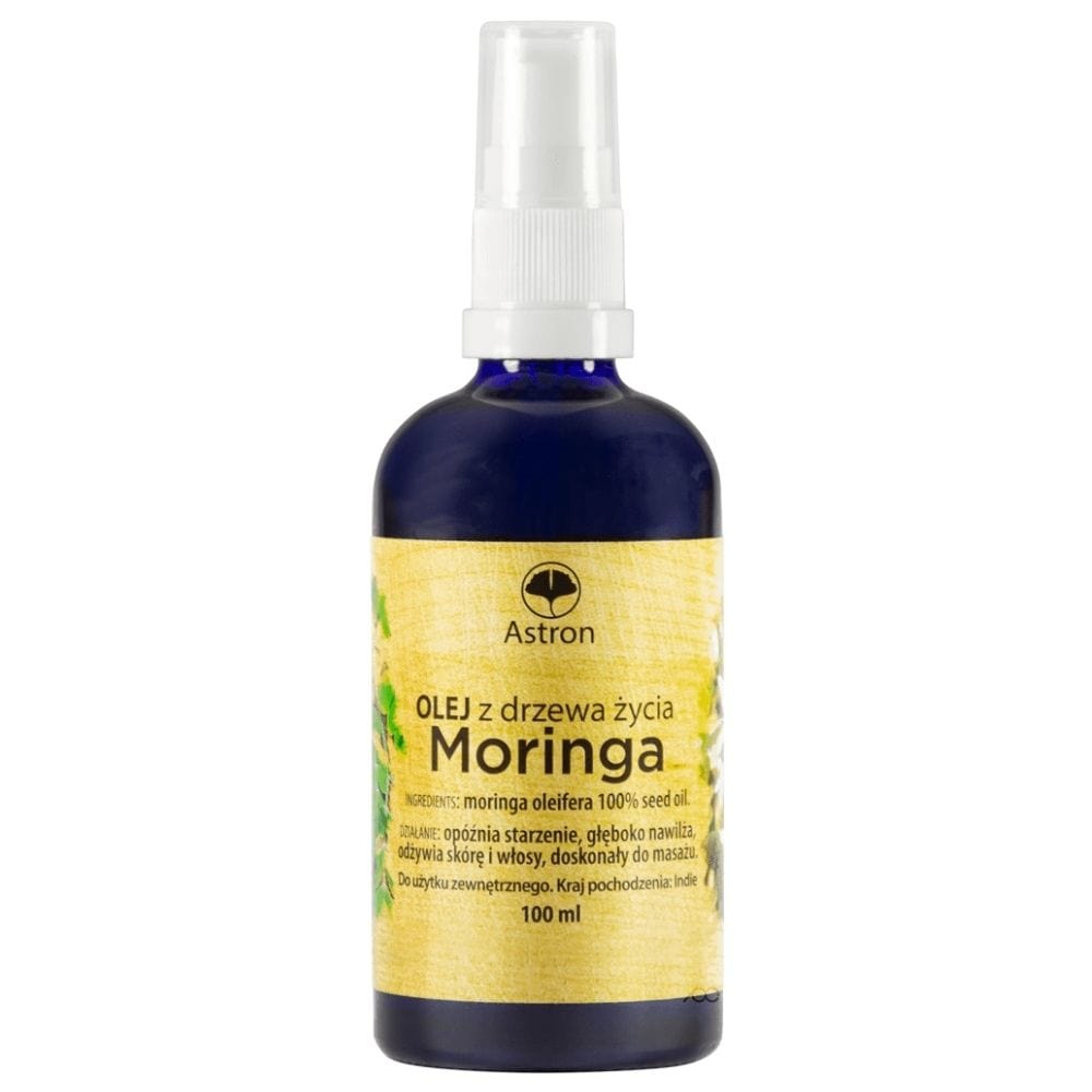 Astron Moringa Oil Natural Oil for Skin and Hair - 100 ml