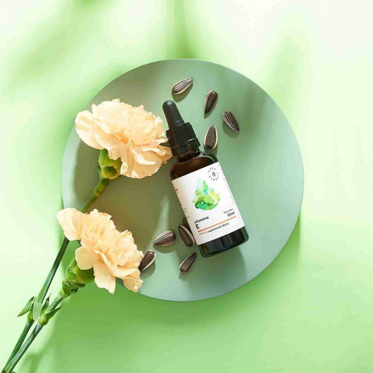 Aura Herbals Vitamin E 200 IU Forte MCT Drops - 50 ml