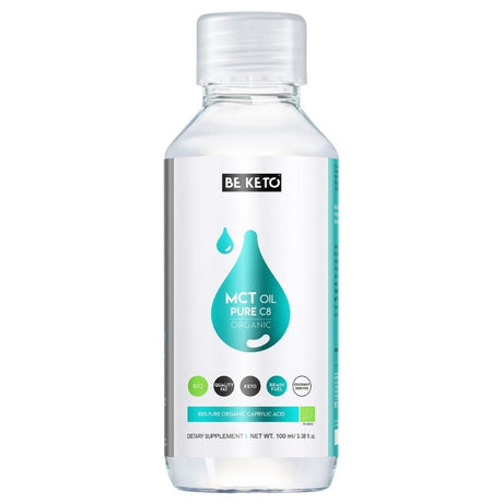 BeKeto MCT Oil Pure C8 + C10 - 100 ml