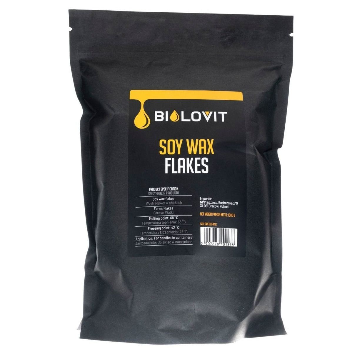 Bilovit Soy Wax Flakes - 1 kg