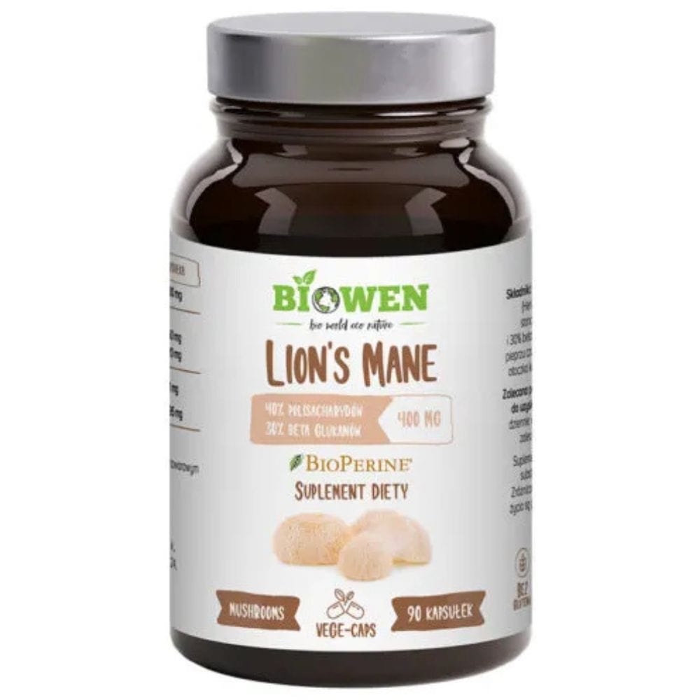 Biowen Lion's Mane 400 mg - 90 Capsules