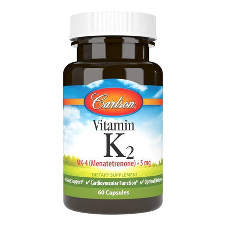 Carlson Labs Vitamin K2 (MK-4) 5 mg - 60 Capsules