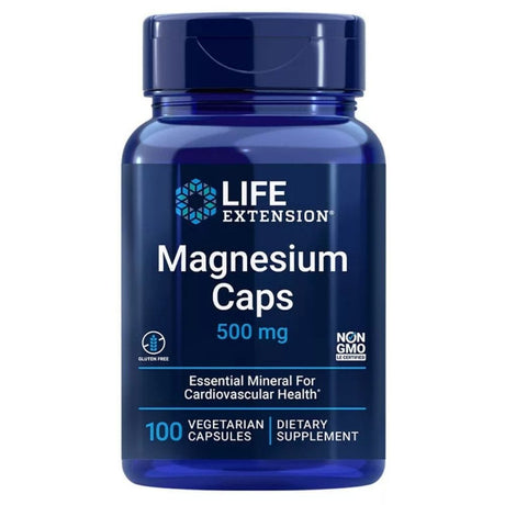 Life Extension Magnesium Caps 500 mg - 100 Veg Capsules