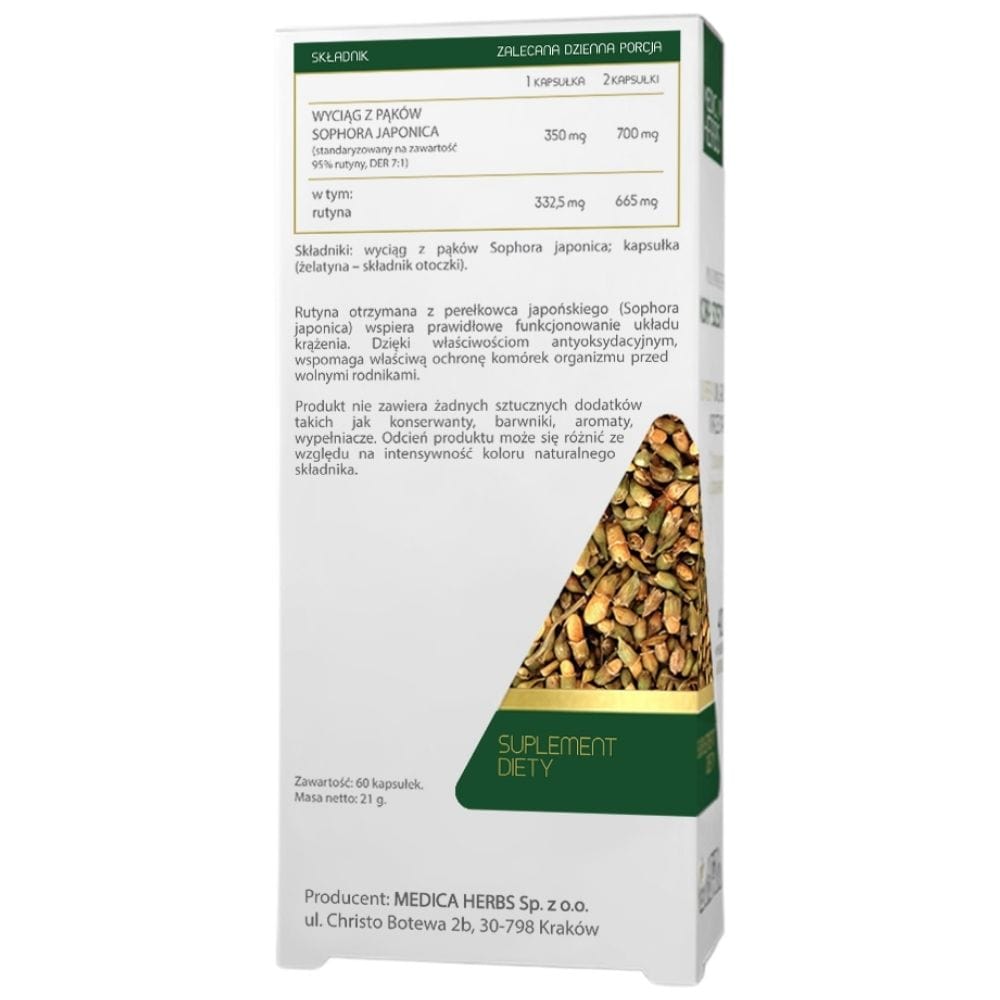 Medica Herbs Rutin 350 mg - 60 Capsules