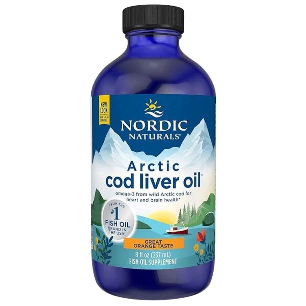 Nordic Naturals Arctic-D Cod Liver Oil, Orange - 237 ml