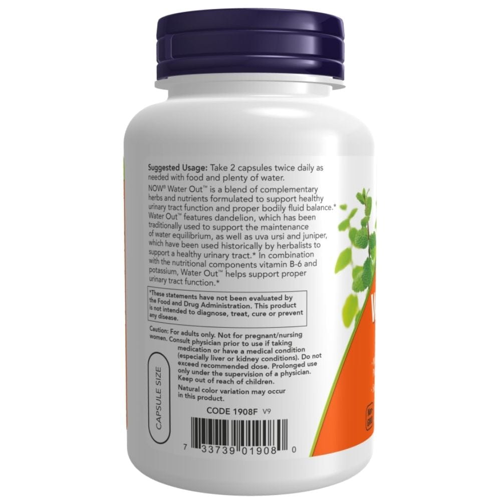 Now Foods Water Out - 100 Capsules