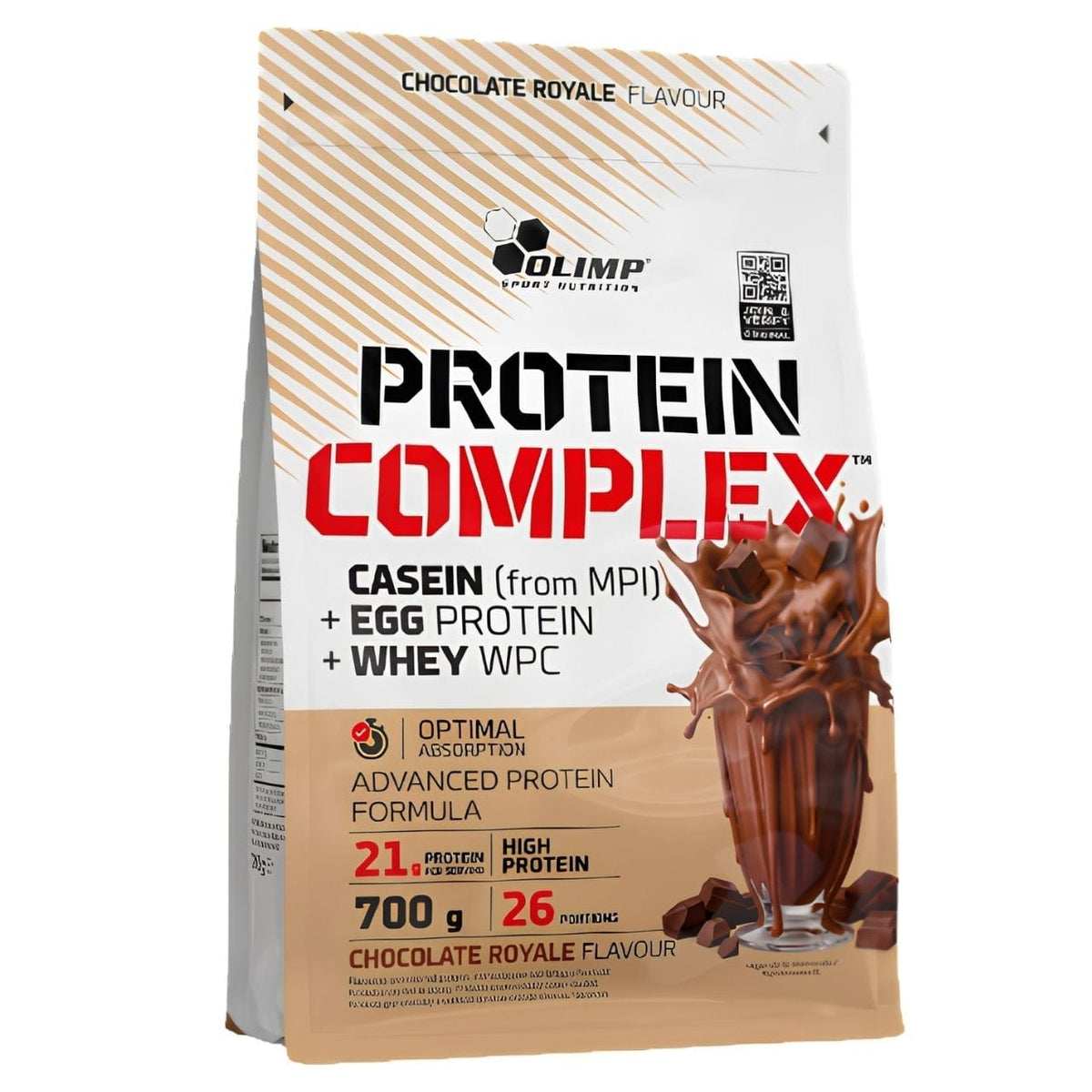 Olimp Labs Whey Protein Complex 100%, Chocolate Royale - 700 g
