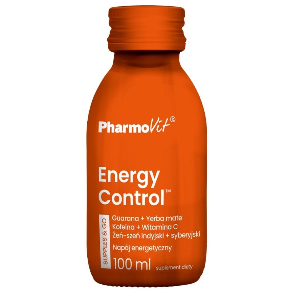 PharmoVit Energy Control Supplements&Go, Tropical Fruits - 100 ml