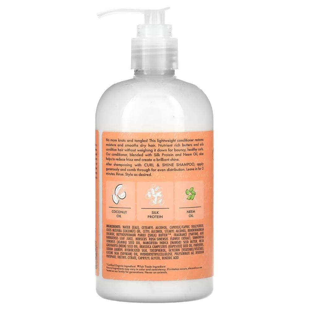 SheaMoisture Coconut & Hibiscus Curl & Shine Conditioner - 384 ml