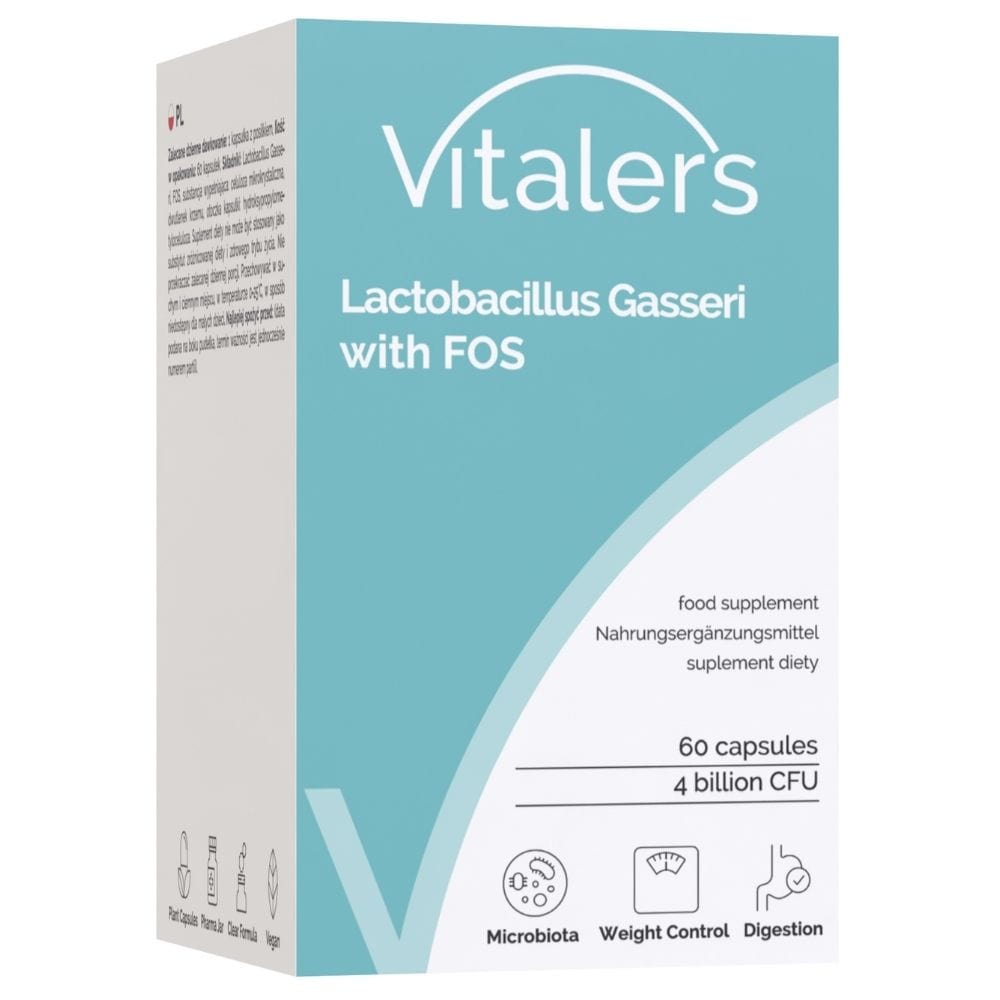 Vitaler's Lactobacillus Gasseri with FOS (Probiotic) - 60 Capsules