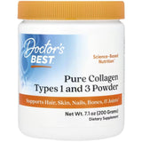 Doctor's Best Puur Collageen type 1 en 3 poeder  - 200 g