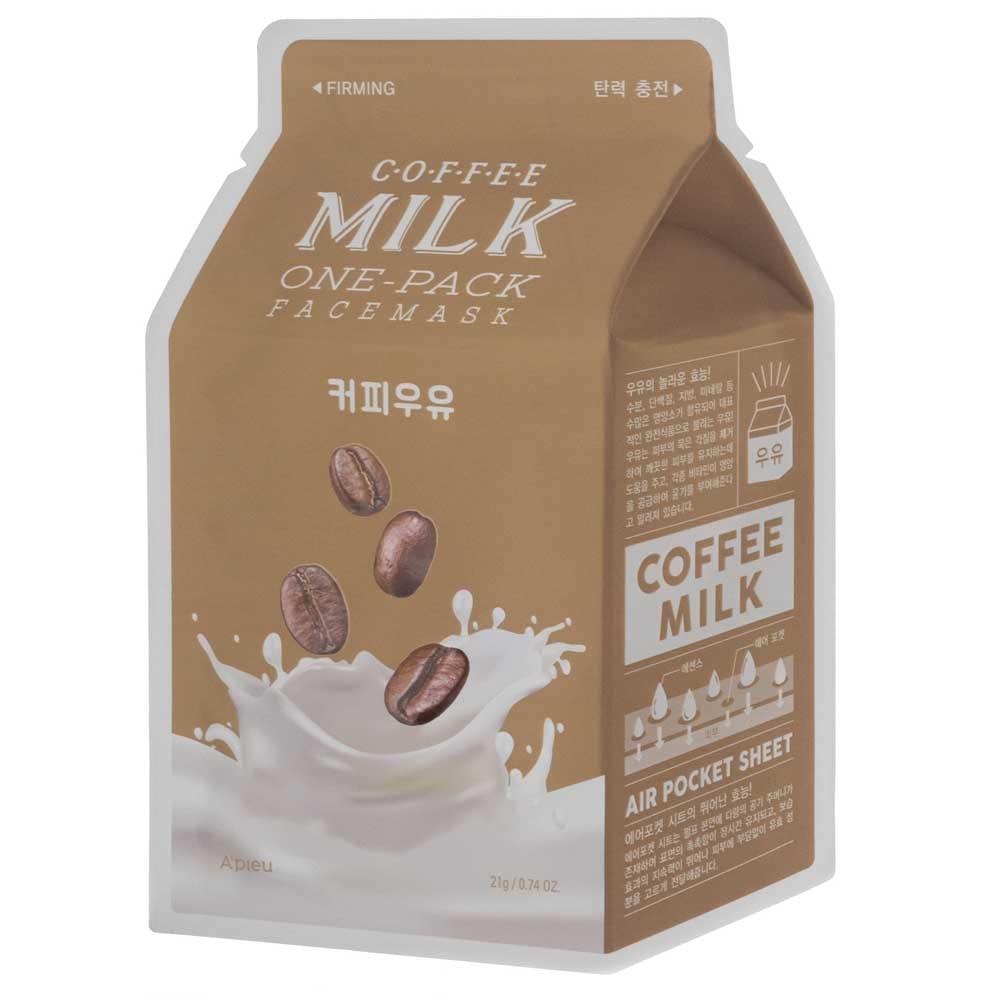 A'Pieu Coffee Milk One-Pack Face Mask - 21 g