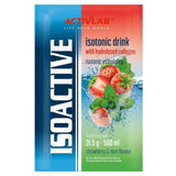 Activlab Isoactive Isotonic with Collagen, Strawberry and Mint - 20 Sachets