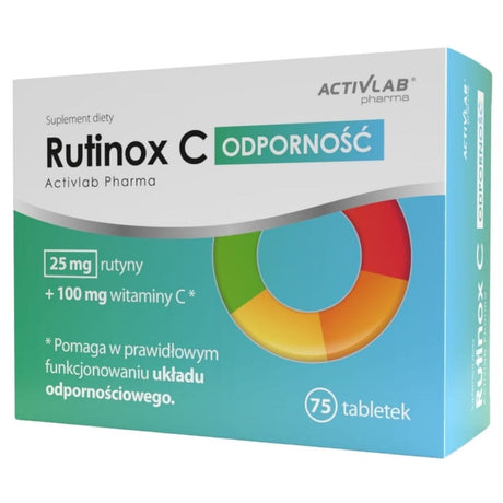 Activlab Pharma Rutinox C Immunity - 75 Tablets