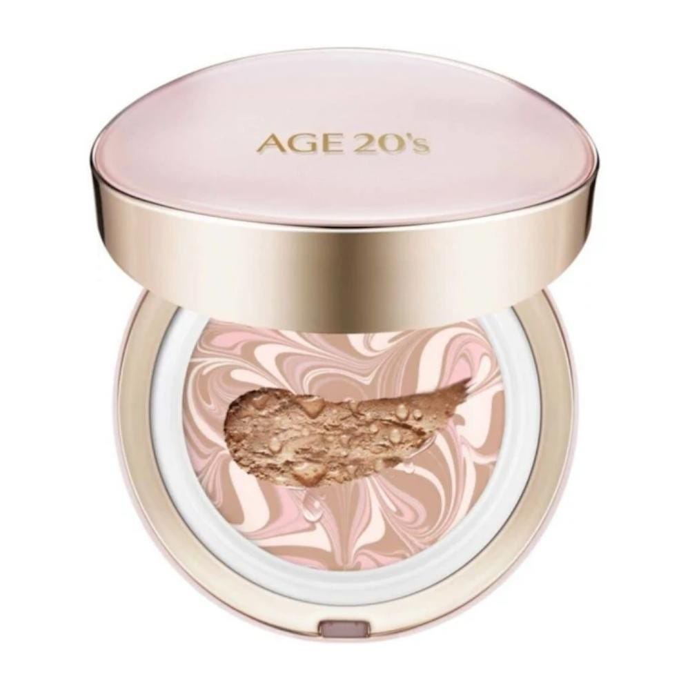 Age 20's Makeup Compact Shade 21 Light Beige with SPF50+ Sunscreen