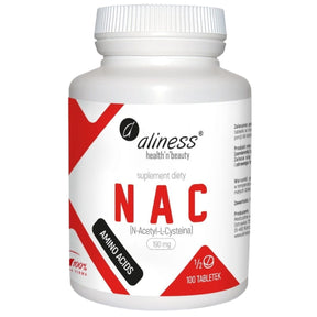 Aliness NAC N-Acetyl-L-Cysteine 190 mg - 100 Tablets