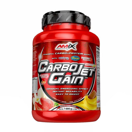 Amix CarboJET Gain, Banana - 1000 g