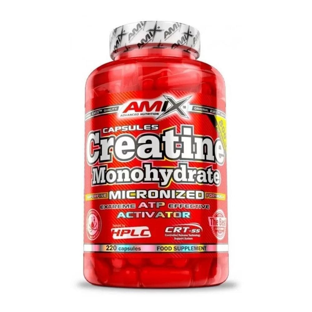 Amix Creatine Monohydrate 750 mg - 220 Capsules