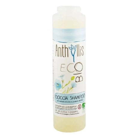 Anthyllis Shampoo and Shower Gel with Flax Extract and Rice Proteins - 250 ml