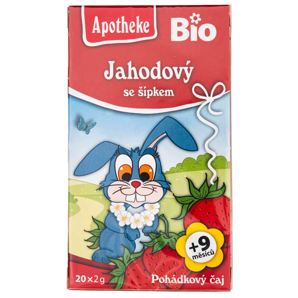 Apotheke Bio Tea for Children Wild Rose and Strawberry - 20 Sachets