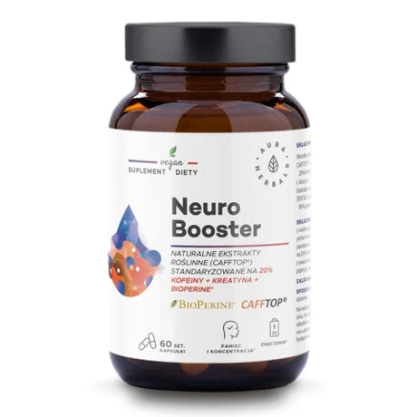 Aura Herbals Neuro Booster - 60 Capsules