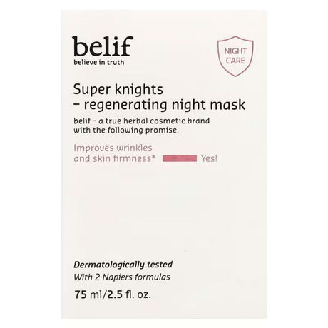 Belif Super Knights Regenerating Night Mask - 75 ml
