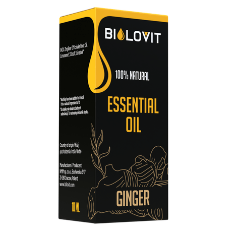 Bilovit Ginger Essential Oil - 10 ml