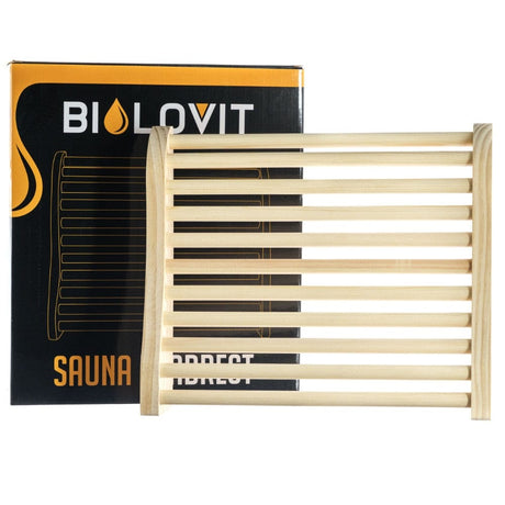 Bilovit Sauna Headrest, Pine - 1 piece