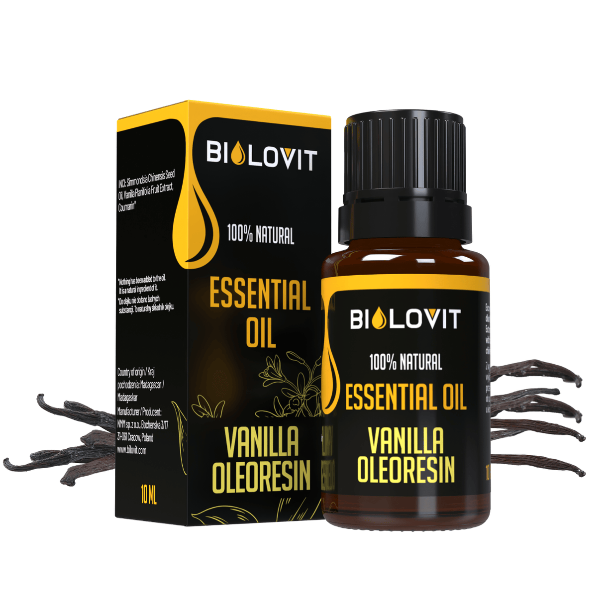 Bilovit Vanilla Essential Oil - 10 ml