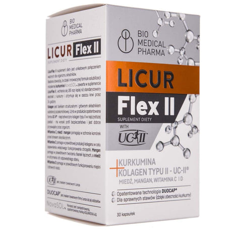 Bio Medical Pharma Licur Flex II - 30 Capsules