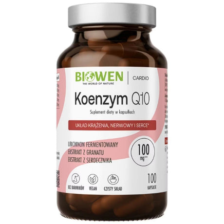 Biowen Coenzyme Q10 100 mg - 100 Capsules