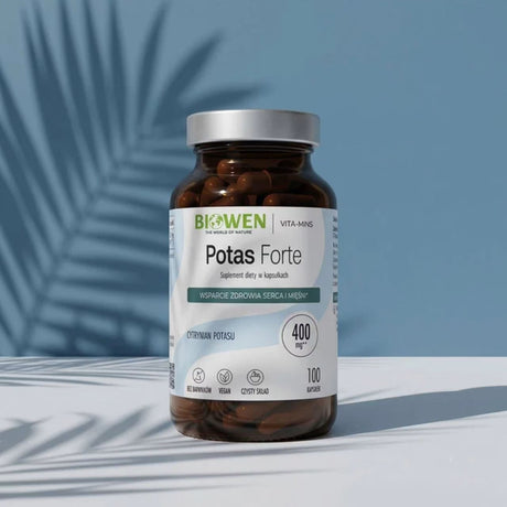 Biowen Potassium Forte, Potassium Citrate 1100 mg - 100 Capsules