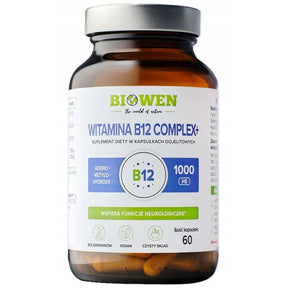 Biowen Vitamin B12 Complex+ - 60 Capsules