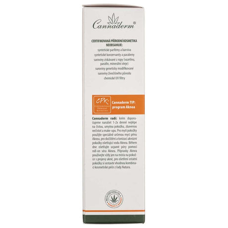 Cannaderm Aknea Acne Cream - 75 g
