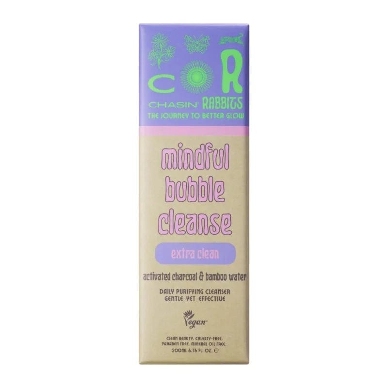 Chasin' Rabbits Mindful Bubble Cleanser with Active Charcoal - 200 ml