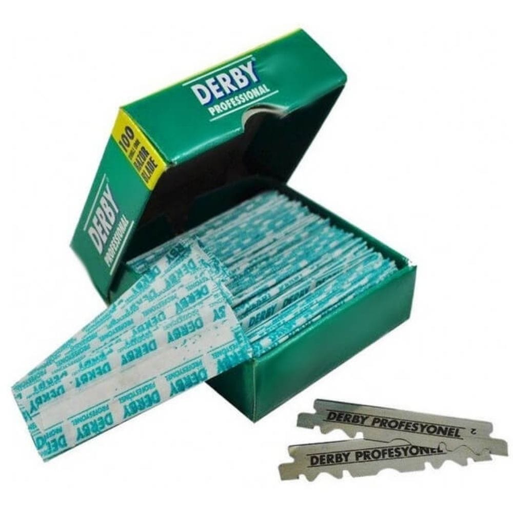 Derby Razor Blades - 100 Pieces