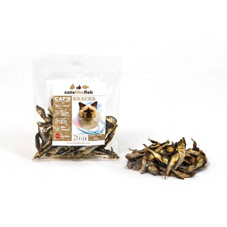 Dogslikefish Dried Sprat for Cats - 70 g