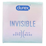 Durex Invisible Close Fit Condoms - 3 pieces