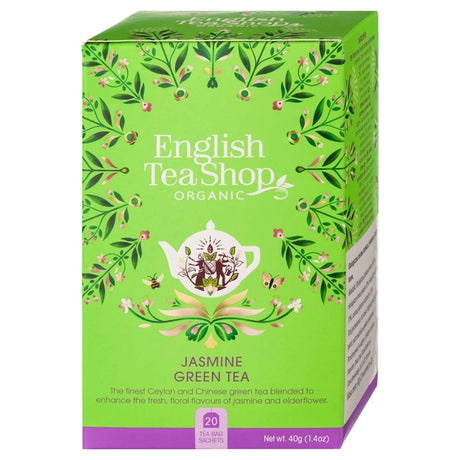 English Tea Shop Jasmine Green Tea – 20 Sachets