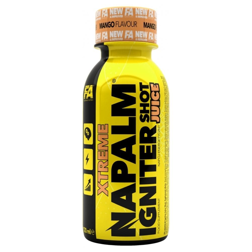 Fitness Authority Napalm Igniter Juice Shot, Mango - 120 ml