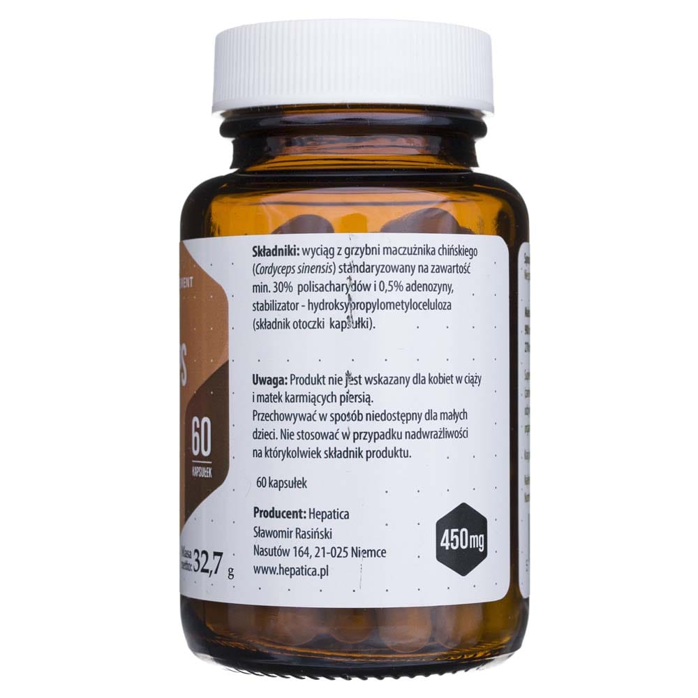 Hepatica Cordyceps - 60 Capsules