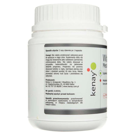 Kenay Vitamin B12 MecobalActive® - 300 Capsules