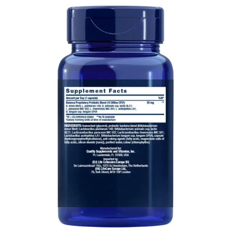 Life Extension FLORASSIST® Balance Probiotic - 30 Capsules