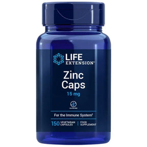 Life Extension Zinc Caps 15 mg - 150 Capsules