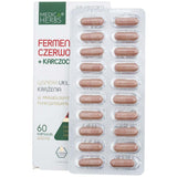Medica Herbs Fermented Red Rice + Artichoke 260 mg - 80 Capsules