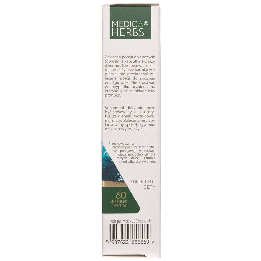 Medica Herbs Marine Collagen 450 mg - 60 Capsules