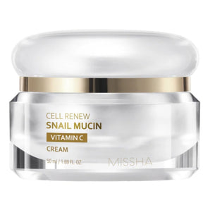 Missha Cell Renew Face Cream with Snail Extract - 50 ml