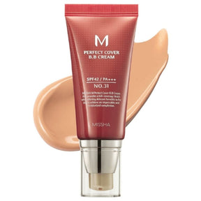 Missha M Perfect Cover BB Cream, Golden Beige No 31 - 50 ml